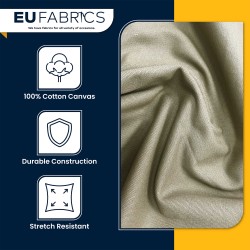 Heavy Cotton Canvas Fabric 147 cm Wide
