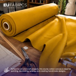 Heavy Cotton Canvas Fabric 147 cm Wide