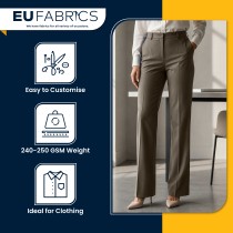 Chino Trousers Peach Touch Fabric