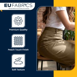 Chino Trousers Peach Touch Fabric