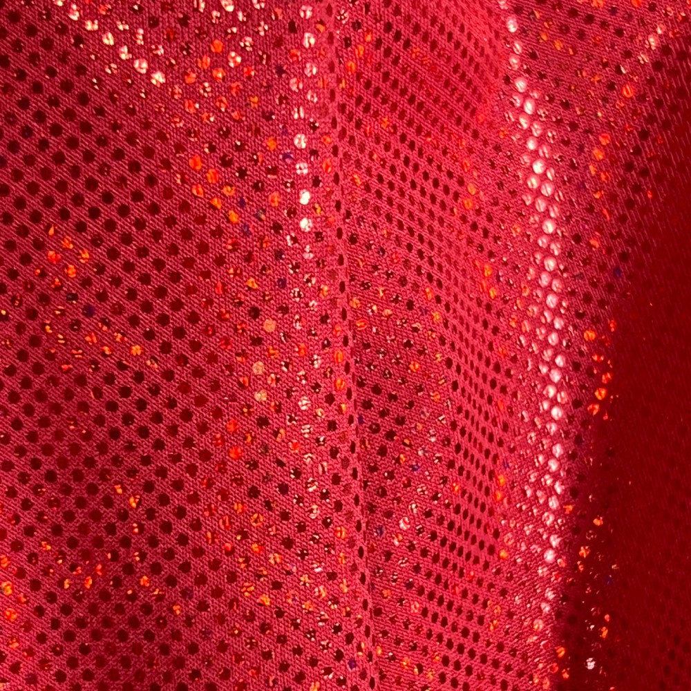Clearance Hologram Stretch Jersey Fabric