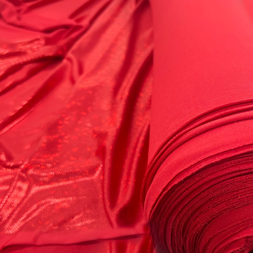 Clearance Hologram Stretch Jersey Fabric