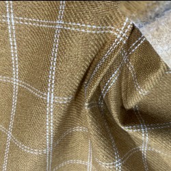 To Clear Check Upholstery Fabric (per roll)