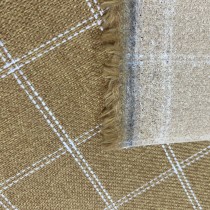 To Clear Check Upholstery Fabric (per roll)