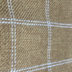 To Clear Check Upholstery Fabric (per roll)