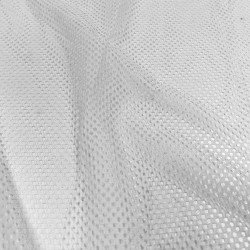 Clearance Airtex Net Stretch Polyester Fabric Wide