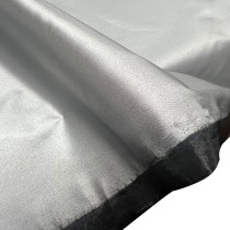 2oz Waterproof Reflective Fabric Green Backing | EU Fabrics