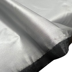 2oz Waterproof Reflective Fabric Green Backing | EU Fabrics