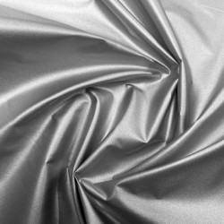 2oz Waterproof Reflective Fabric Green Backing | EU Fabrics