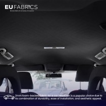Car Headliner Fabric 2MM Foam Backed Ivory