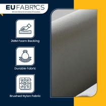 Car Headliner Fabric 2MM Foam Backed Ivory