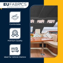 Car Headliner Fabric 2MM Foam Backed Ivory