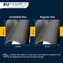 Car Headliner Fabric 2MM Foam Backed Ivory