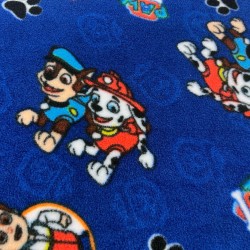 Fleece Material Kids Print Design Fabric