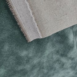 Velvet Feel Fire Retardant Upholstery Fabric