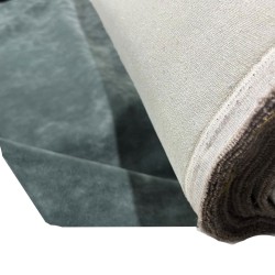 Velvet Feel Fire Retardant Upholstery Fabric