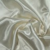 Satin Dress Fabric Ivory