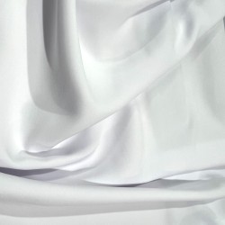 White Polyester Dress Fabric