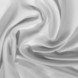 White Polyester Dress Fabric