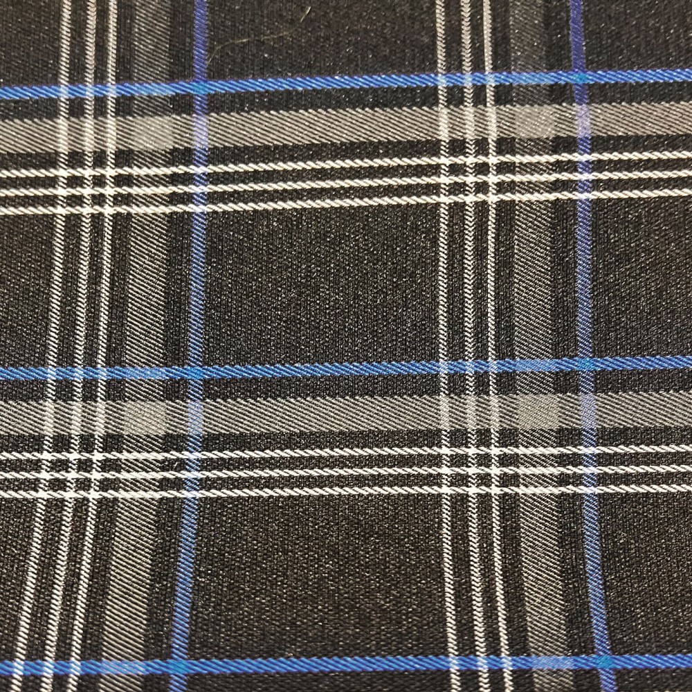 Foam Backed Tartan Fabric Auto Headliner
