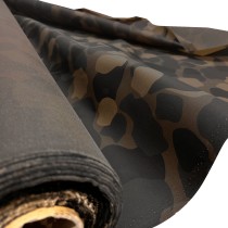 Camouflage Waterproof Waxed Cotton Fabric