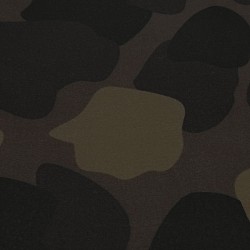 Camouflage Waterproof Waxed Cotton Fabric