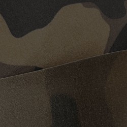 Camouflage Waterproof Waxed Cotton Fabric