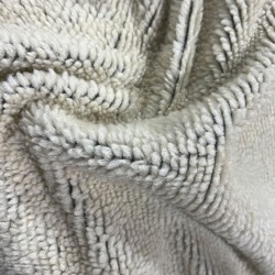 Fleece Fabric with Sherpa Backing Material