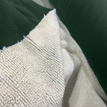 Fleece Fabric with Sherpa Backing Material