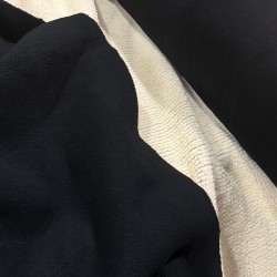 Fleece Fabric with Sherpa Backing Material