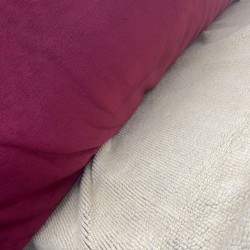 Fleece Fabric with Sherpa Backing Material