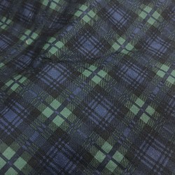 Quilted Tartan Fabric