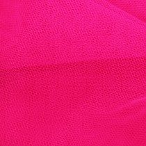 Dress Net Flo Cerise 006