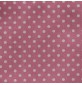 Polycotton Fabric Polka Dots Pink