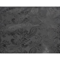 Paisley Jacquard Lining Fabric Grey 15