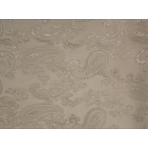 Paisley Jacquard Lining Fabric Ivory 