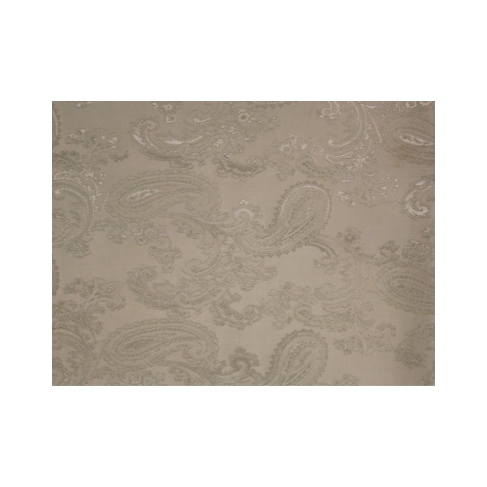 Paisley Jacquard Lining Fabric Ivory 