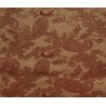 Paisley Jacquard Lining Fabric Red Rust 4