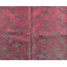 Paisley Jacquard Lining Fabric Red Teal 13