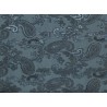 Paisley Jacquard Lining Fabric Teal 7