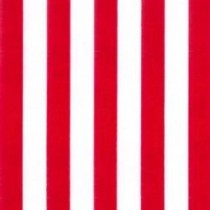 Polycotton print – Stripes Red