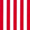 Polycotton print – Stripes Red