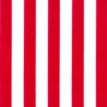 Polycotton print – Stripes Red