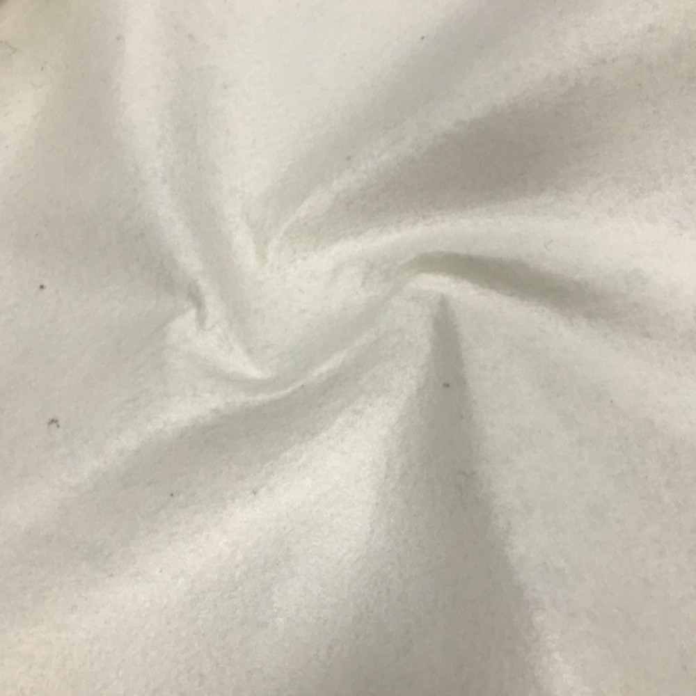 White Solid Acrylic Felt Fabric – Fashion Fabrics LLC