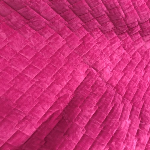 Fire Retardant Quilted Suede Fabric