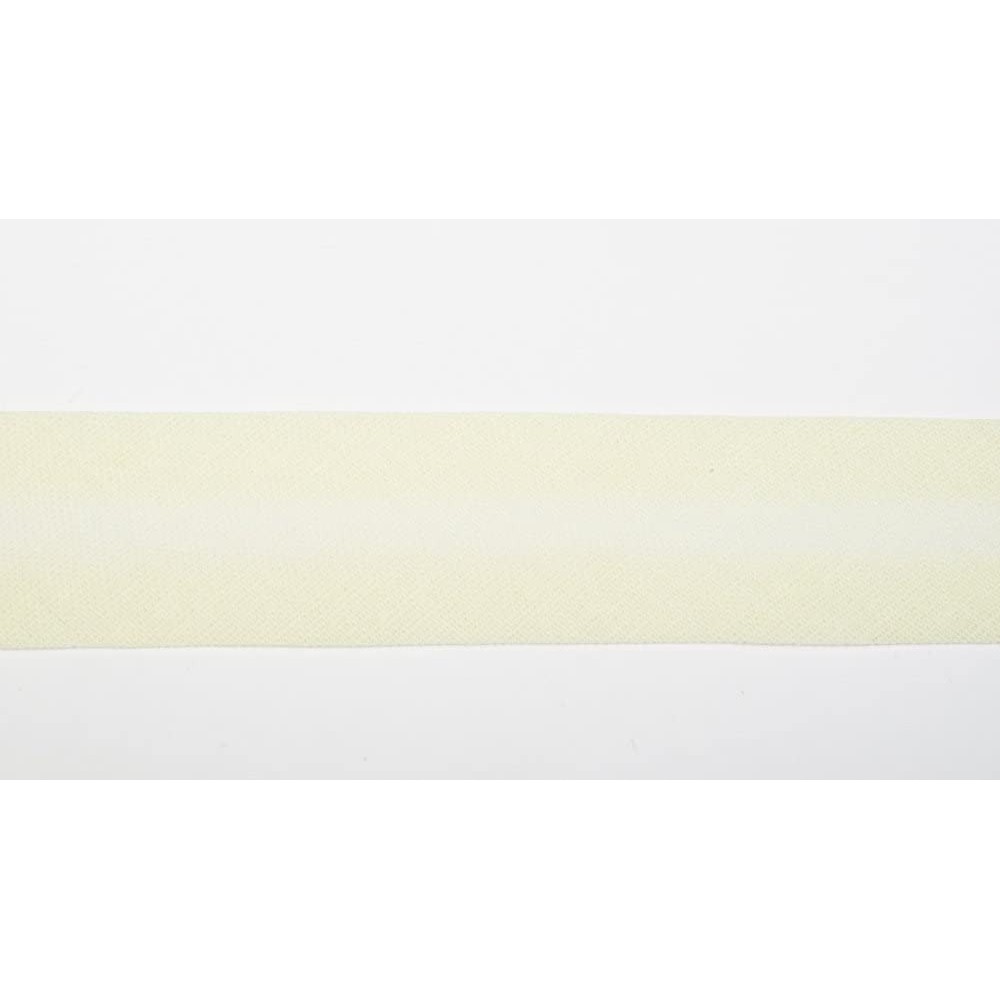 Cotton Bias Binding Tape 19 mm wide Cream