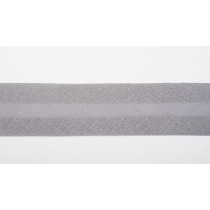 Cotton Bias Binding Tape 19 mm wide Gray