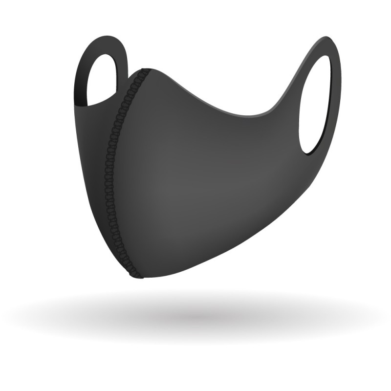 2mm neoprene mask face haberdashery