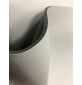 4MM Foam Backed Leatherette Fabric White