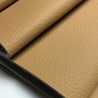 72in Luxury 2MM Foam Backed Leatherette Fabric Pebble Beige